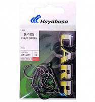 Крючки Hayabusa K-1XS Black Nickel №4