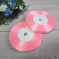 Стрічка атласна рожева 0,6 см