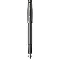 Ручка перьевая Parker IM 17 Achromatic Black BT FP F (22 911)