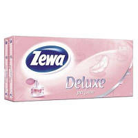 Салфетки косметические Zewa Deluxe perfume 3 слоя 10 шт х 10 пачек (7322540061475)