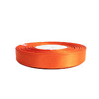 Стрічка атласна для декору та рукоділля теракот 1,2 см
