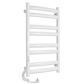 Електрична рушникосушка Flyme EF Atlant L (терморегулятор + таймер), ліва