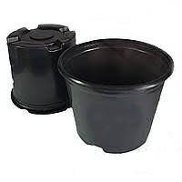 Стакан  під розсаду 550 мл пластиковий Ø 120 h90 без отворів для вирощування розсади овочів, квітів 100 шт