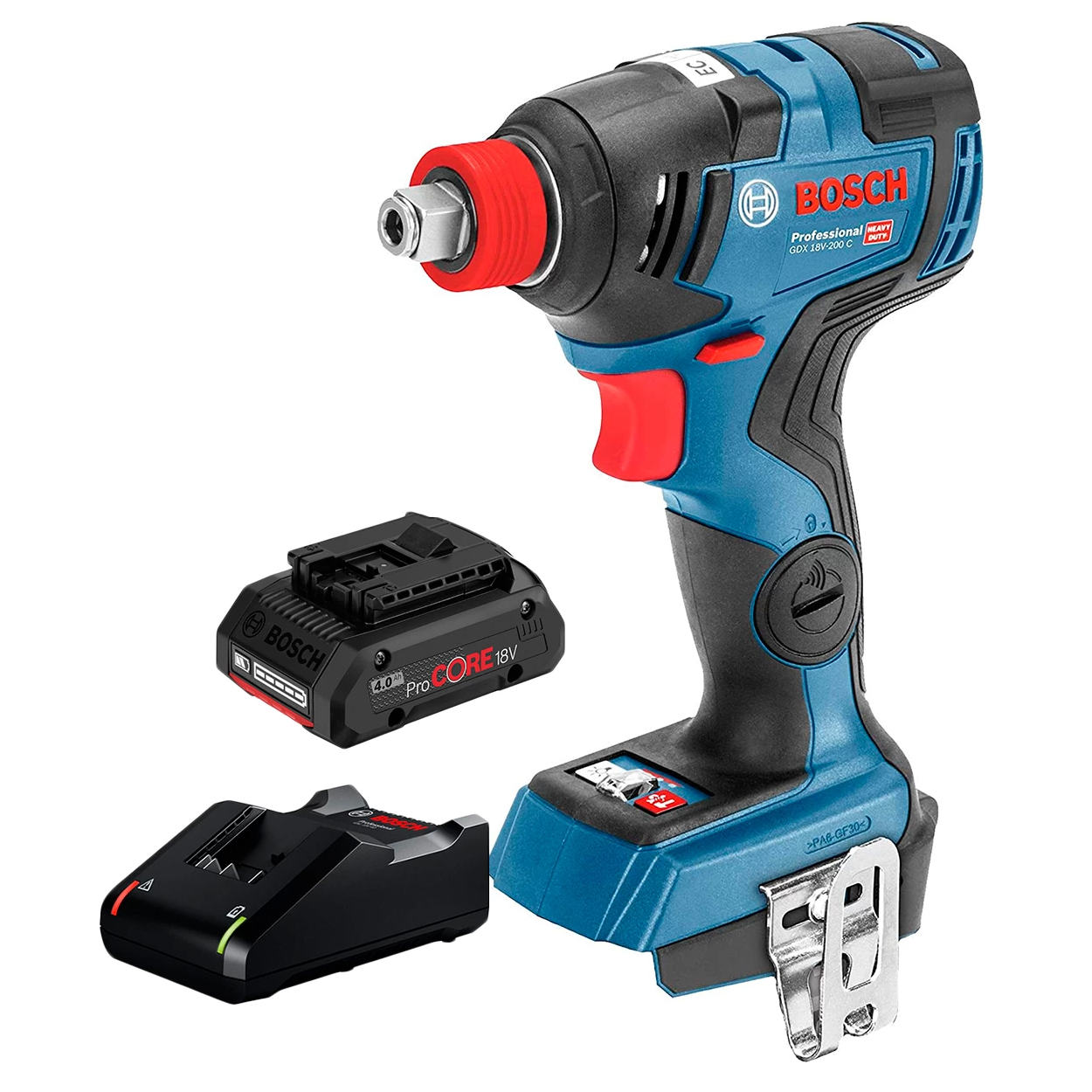 Акумуляторний ударний гайковерт Bosch GDX18V-200 C