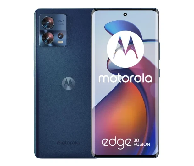 Motorola edge 30 fusion 5G 8/128GB Neptune Blue – Vegan Leather 144Hz (PAUN0047SE)