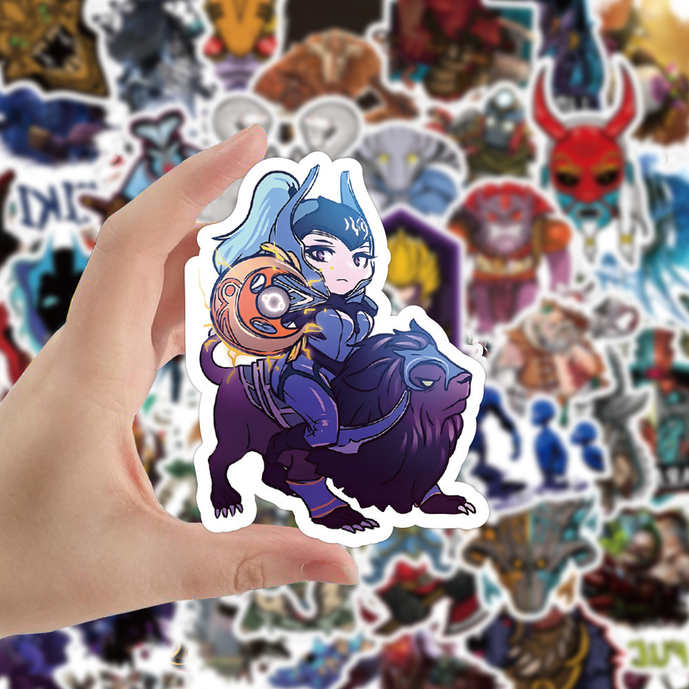 Купить Стикеры Дота наклейки Dotа 2 Стикерпак 10 шт (Вырезанные), цена ...