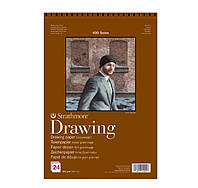 Блокнот STRATHMORE, серия 400. SPIRAL DRAWING PAD. Плотность 163 г/м2, 24 листа, формат A5