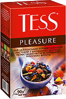 Чай TESS Pleasure black tea 90г лист(Тесс)