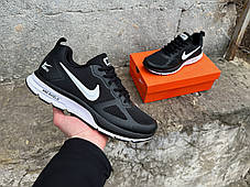 Чоловічі кросівки Nike Zoom Shield Black чорні з білим, фото 4