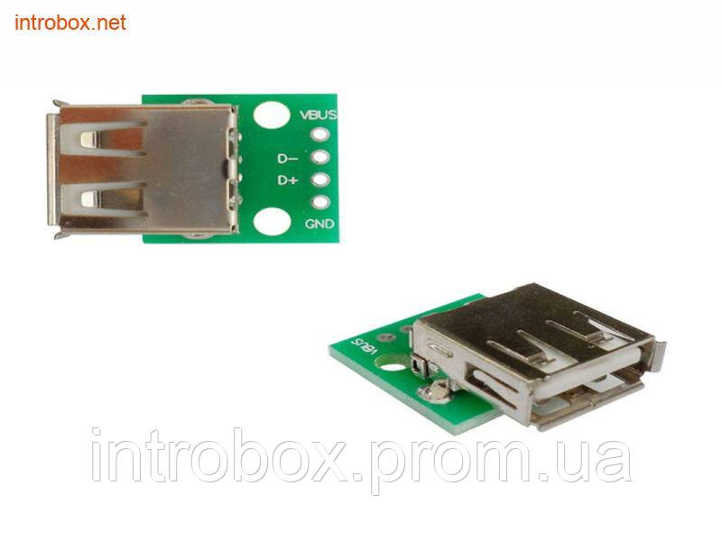 Модуль USB-AF PCB гнездо на плате - фото 2 - id-p1776402881