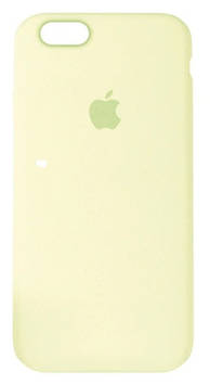 Силіконовий чохол із мікрофіброю всередині iPhone 6+/6S+ Silicon Case #11 Antic White