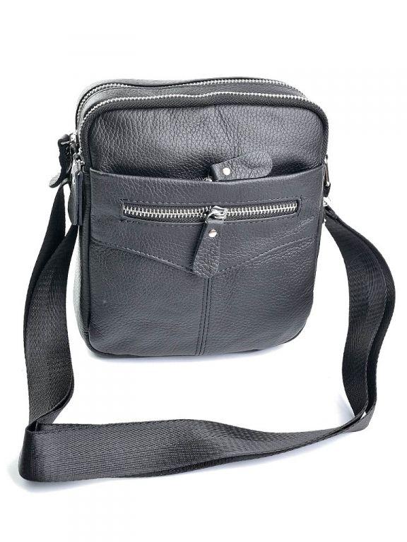 Чоловіча шкіряна сумка  1183 Black.Чоловічі сумки оптом і в роздріб в УкраЇні на сайті  trandbags.com.ua