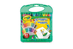 Набір Крайола для малювання в кейсі з міні-фломастерами CRAYOLA 04-5227