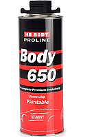 Body 650 Антигравий 1кг черный, HB BODY