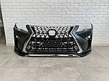 Бампер передній комплектний F-Sport з решіткою TRD Lexus RX 2015-2019, фото 3