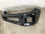 Бампер передній Toyota Land Cruiser 200 2007-2015 рестайлінг 2012 КОЛІР ЧОРНИЙ 202, фото 2