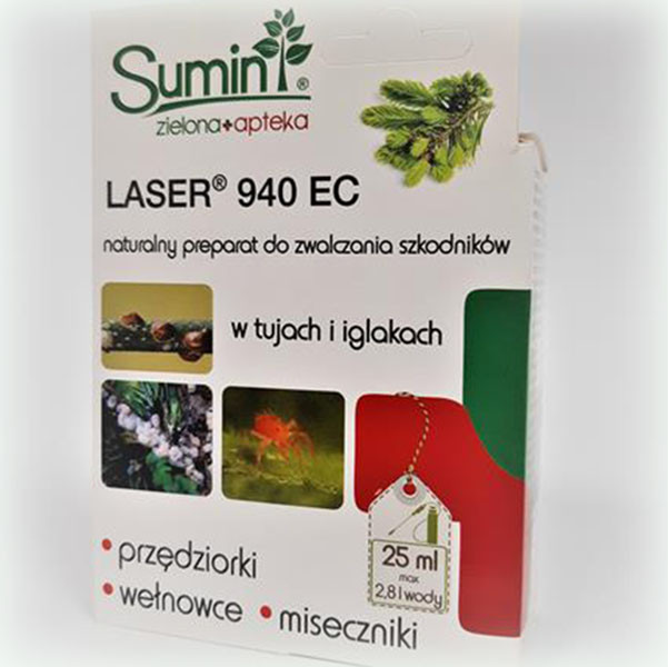 Інсектицид Лазер (Laser 940 EC), хвойні , 25мл , Польща, оригінал, фото 1