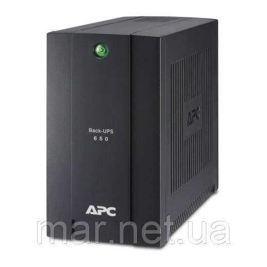 Джерело безперебійного живлення APC Back-UPS 650VA, 230V, Schuko Model