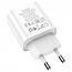 Зарядний пристрій Hoco C80A Plus PD Type-C 20 W, QC 3.0 USB-A 18W Max 3.0 A White, фото 5
