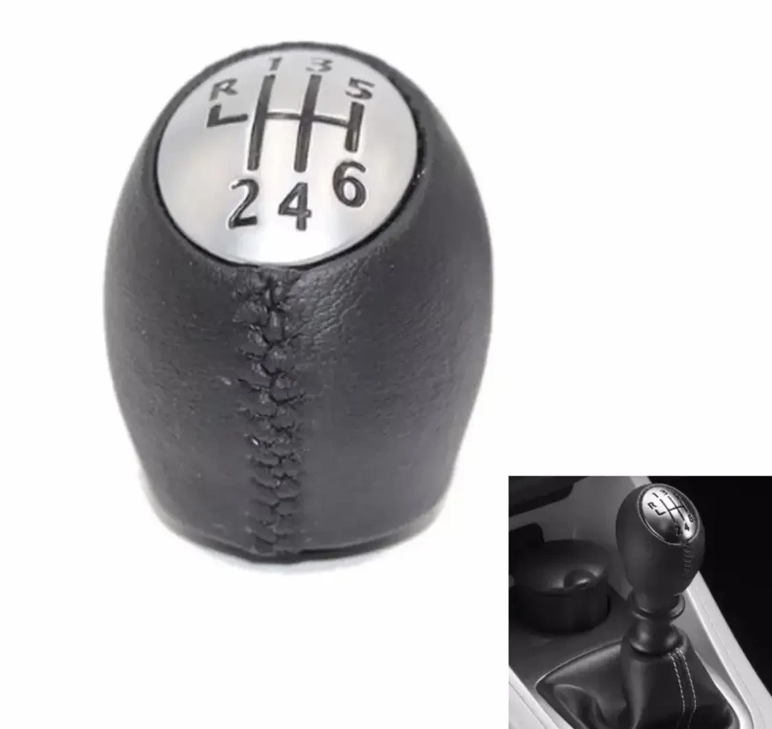 Renault Fluence (від 2009-) ручка КПП перемикання передач 6 ступка сіра матова, Рено Флюенс, фото 1