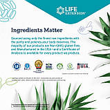 Гліцин, 1000 мг, Life Extension, 100 вегетаріанських капсул, фото 4