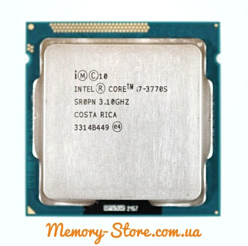 Intel Core i7-3770S 3.1GHz Quad Core 8MB Cache 65W LGA1155 SR0PN
