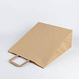 Великий крафт пакет з ручками 320*180*380 мм, фото 2