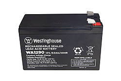 Акумулятор олив'яно-кислотний Westinghouse WA1290, 12V/9.0A