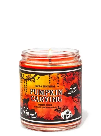 Ароматизована свічка Pumpkin Garving Bath and Body Works, фото 1