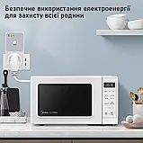 Захисне реле напруги 170-260В 5~6 хвилин (HLP01), відсікач, фото 4