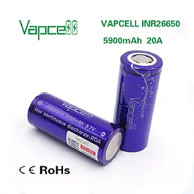 Акумулятор Vapcell  INR26650 5900mah 20A