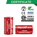 Акумулятор Vapcell A11 INR 18350 1100mah  10A, фото 6