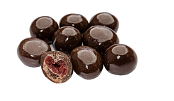 Драже «ПОЛУНИЦЯ у темній глазурі», 1 кг