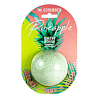 Бомбочка для ванны Mr Scrubber Pineapple с ароматом ананаса 200 гр