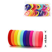 Резинка для волосся, мікрофібра ,30штук упаковка