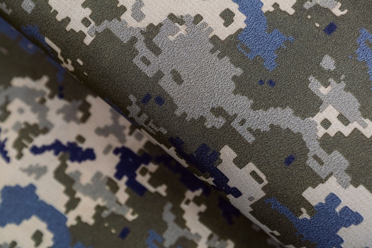 Тканина Оксфорд 600D PU (320 Г/м2) Піксель Від Виробника — Купить ...