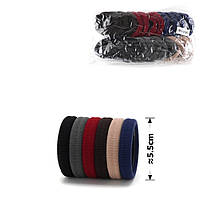 Резинка для волосся, мікрофібра ,30штук упаковка