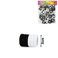 Резинка для волосся, мікрофібра ,98штук упаковка