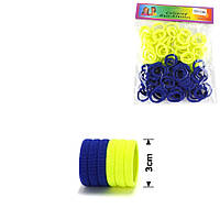 Резинка для волосся, мікрофібра ,98штук упаковка