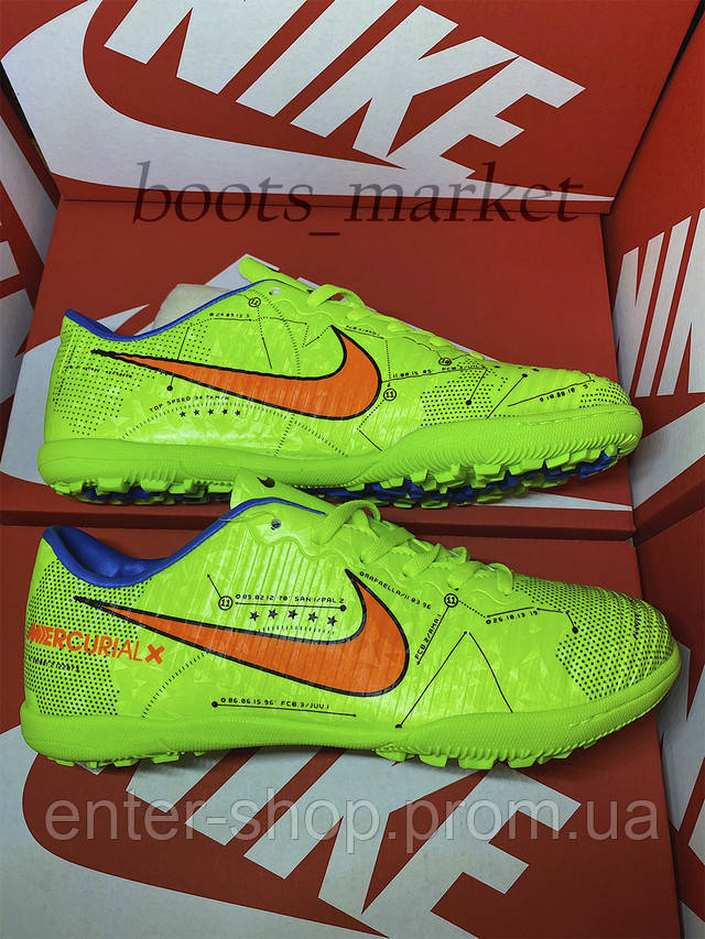 Сороконожки Nike Mercurial /футбольные сороконожки найк Кроссовки для ...
