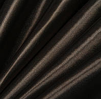 Ткань атлас плотный для платьев костюмов обуви банкетных фуршетных юбок декора темно-коричневая
