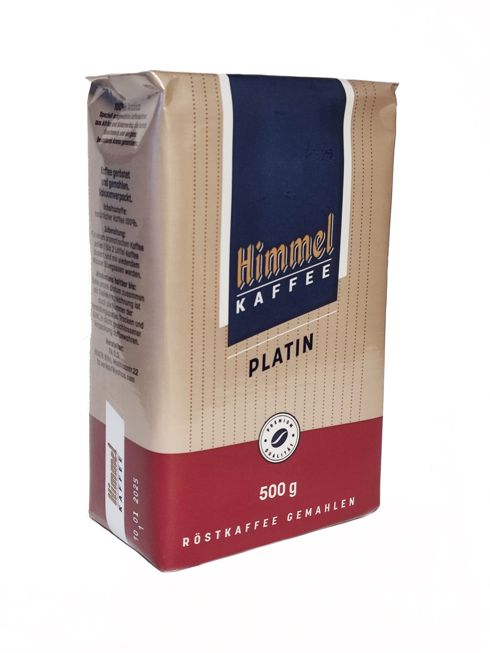 Мелена кава Himmel Kaffee Platin 100% арабіка середнього помелу 500 грамів