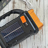 Ліхтар Hurry Bolt — HB-2678, 25 W з функцією повербанк на сонячній батареї, жовтогарячий, фото 5