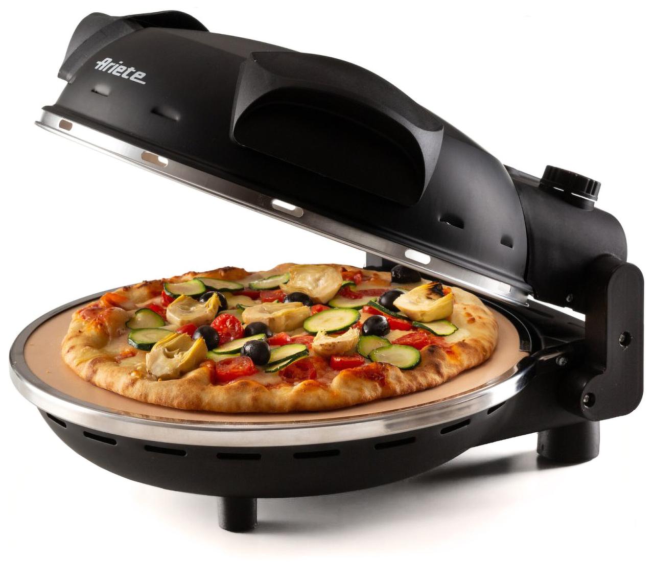 Домашня кам'яна піч для піци Ariete 917/00 Pizza Italia Black