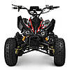 Квадроцикл електричний Profi HB-EATV1500Q2-2 (MP3) мотор-диференціал 1500W і 5 акумуляторів чорний, фото 3
