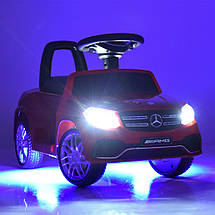 Дитячий електромобіль Mercedes Bambi M 4065EBLR-1 з пультом каталка толокар від 1 року з 2 моторами 15W, фото 5