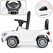Дитячий електромобіль Mercedes Bambi M 4065EBLR-1 з пультом каталка толокар від 1 року з 2 моторами 15W, фото 6