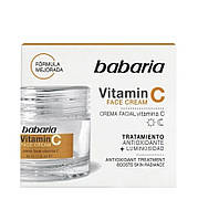 Крем для лица с витамином с babaria face cream vitamin c 50 мл испания
