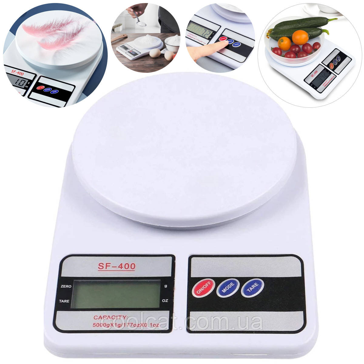Кухонные электронные весы до 10 кг Domotec MS-400 / Цифровые весы на .