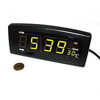 Часы будильник Caixing CX-818 настольные 220 W Черный